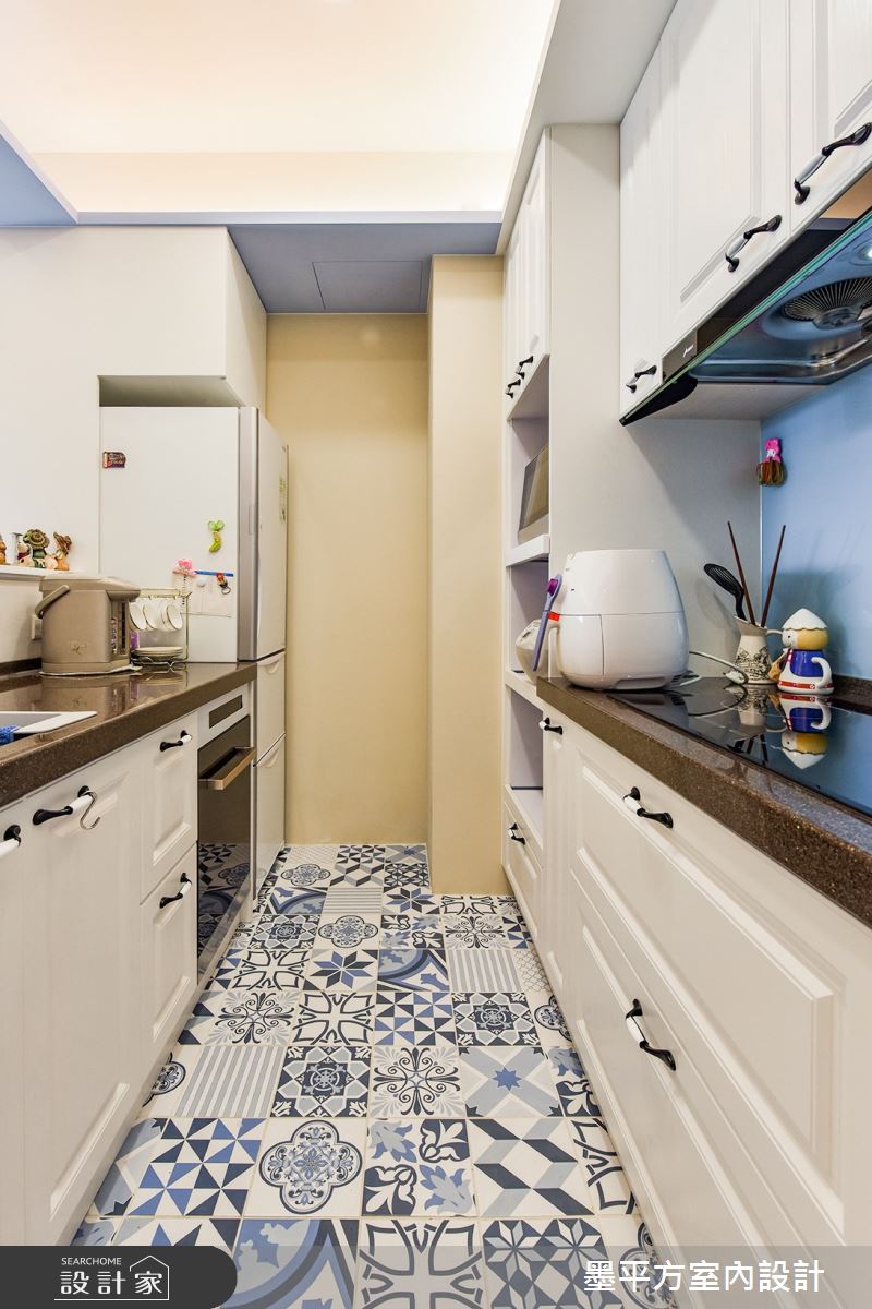 19坪新成屋(5年以下)＿鄉村風廚房案例圖片＿墨平方室內設計裝修有限公司＿墨平方_13之10