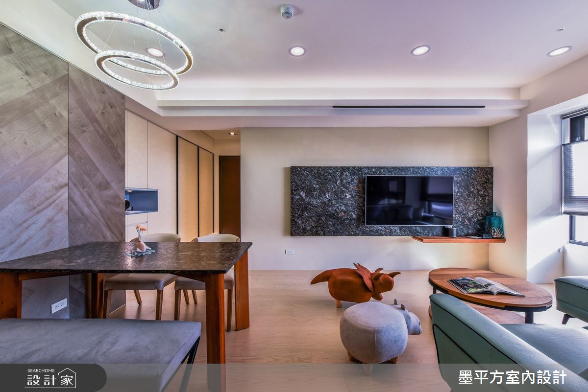 24坪新成屋(5年以下)＿混搭風餐廳案例圖片＿墨平方室內設計裝修有限公司＿墨平方_14之6