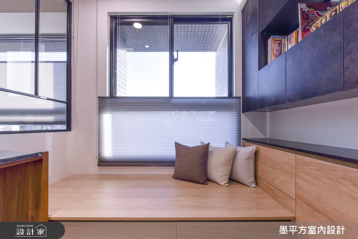 24坪新成屋(5年以下)＿混搭風書房案例圖片＿墨平方室內設計裝修有限公司＿墨平方_14之12