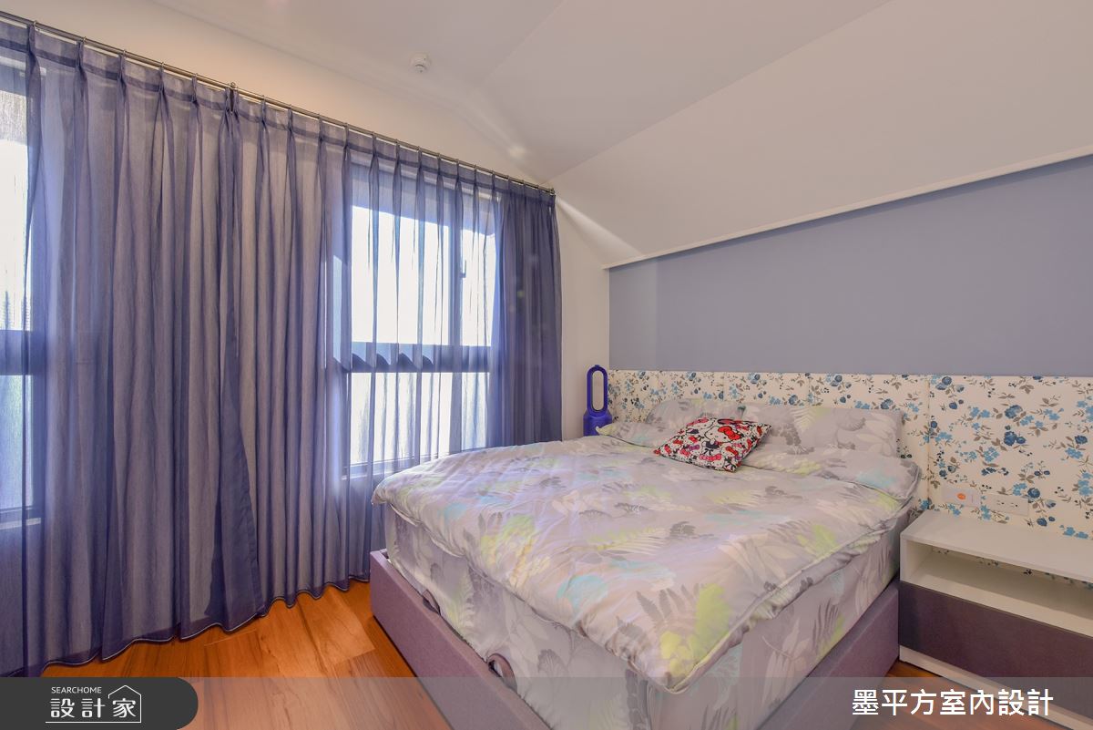 24坪新成屋(5年以下)＿混搭風臥室案例圖片＿墨平方室內設計裝修有限公司＿墨平方_14之14
