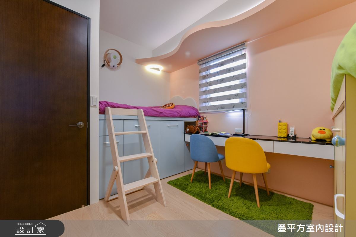 24坪新成屋(5年以下)＿混搭風臥室案例圖片＿墨平方室內設計裝修有限公司＿墨平方_14之15
