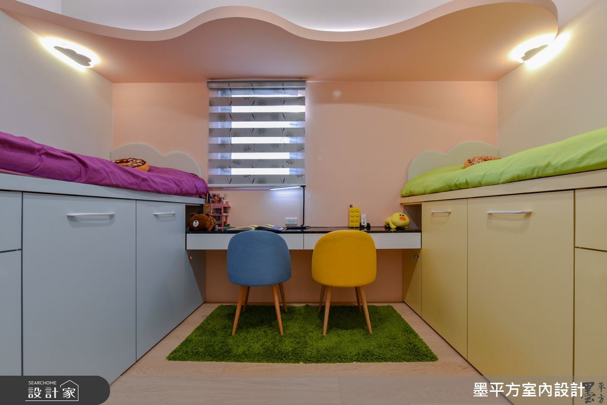 24坪新成屋(5年以下)＿混搭風臥室案例圖片＿墨平方室內設計裝修有限公司＿墨平方_14之16