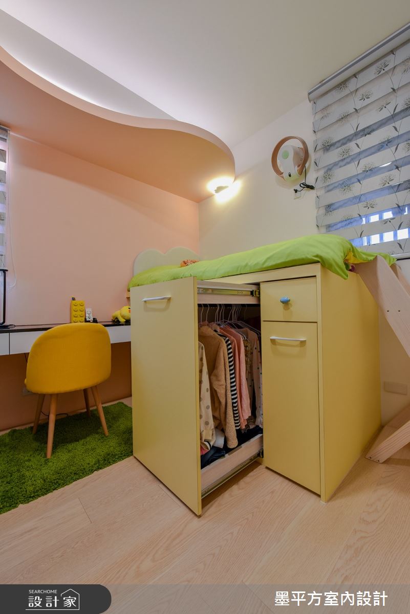 24坪新成屋(5年以下)＿混搭風臥室案例圖片＿墨平方室內設計裝修有限公司＿墨平方_14之17