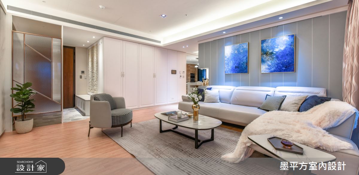 44坪新成屋(5年以下)＿混搭風客廳案例圖片＿墨平方室內設計裝修有限公司＿墨平方_15之13