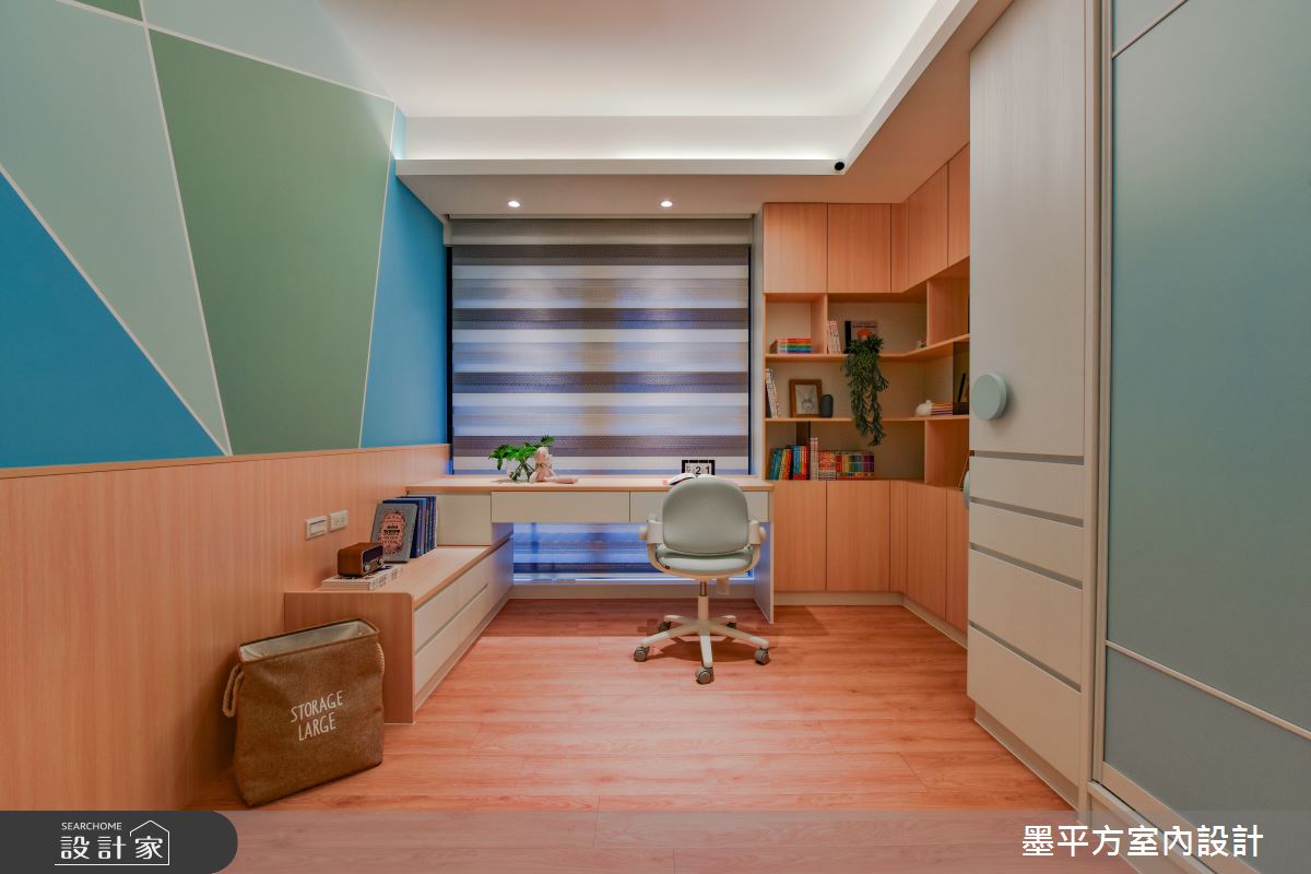 44坪新成屋(5年以下)＿混搭風臥室案例圖片＿墨平方室內設計裝修有限公司＿墨平方_15之23