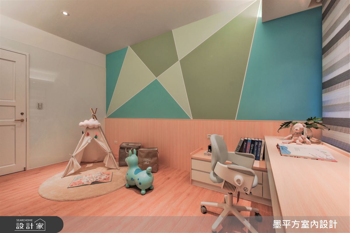 44坪新成屋(5年以下)＿混搭風臥室案例圖片＿墨平方室內設計裝修有限公司＿墨平方_15之24