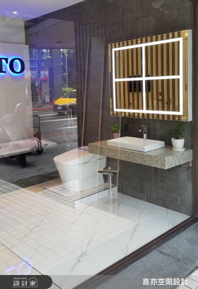 30坪老屋(16~30年)＿北歐風商業空間案例圖片＿喜亦空間設計＿喜亦_TOTO之3