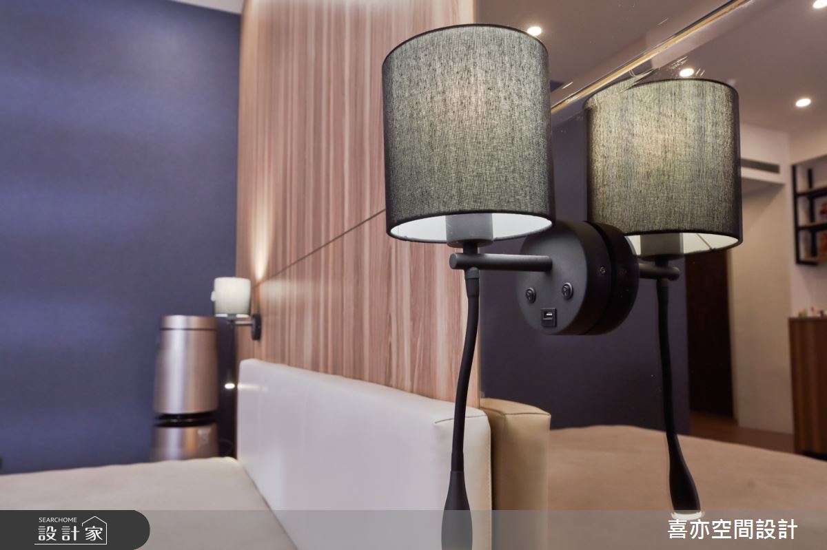 160坪新成屋(5年以下)＿現代風臥室案例圖片＿喜亦空間設計＿喜亦_湛藍會館之21