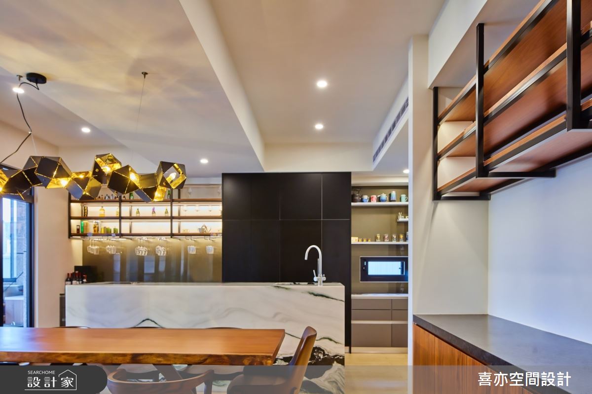 160坪新成屋(5年以下)＿現代風餐廳案例圖片＿喜亦空間設計＿喜亦_湛藍會館之9