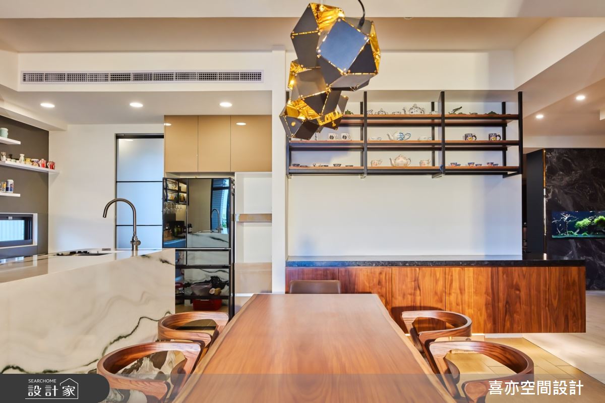 160坪新成屋(5年以下)＿現代風餐廳案例圖片＿喜亦空間設計＿喜亦_湛藍會館之10