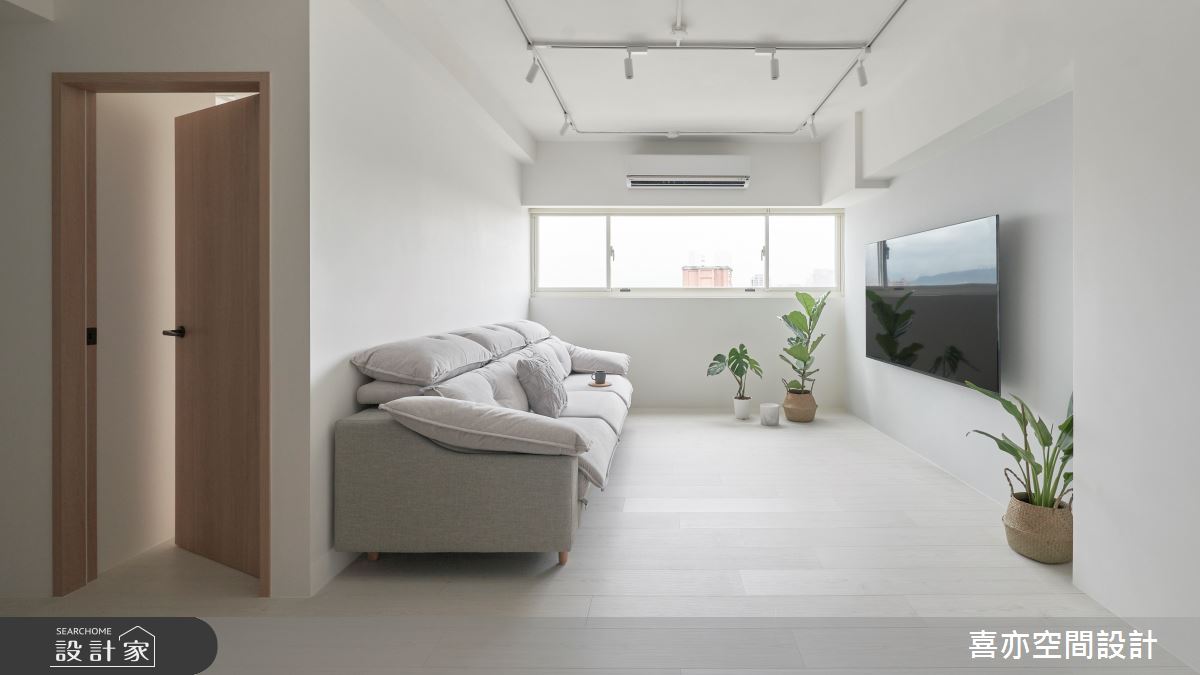 29坪老屋(16~30年)＿日式無印風客廳案例圖片＿喜亦空間設計＿喜亦_日暖光所之5