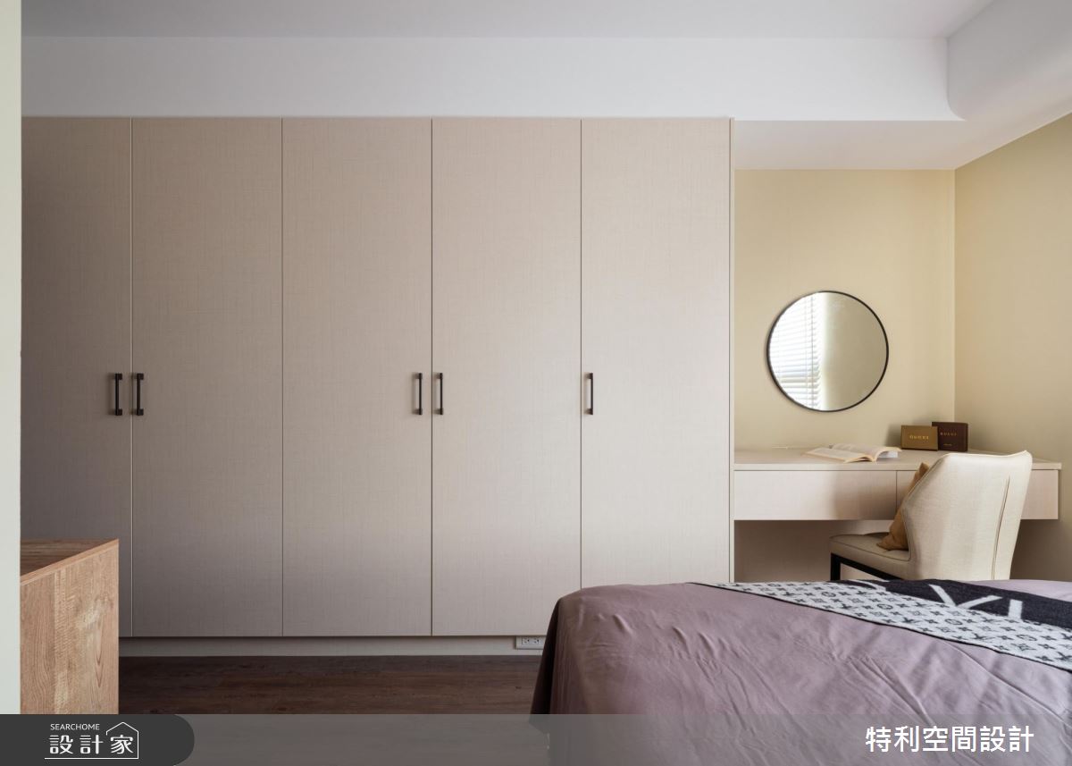 35坪新成屋(5年以下)＿現代美式風臥室案例圖片＿特利空間設計＿特利_01之6