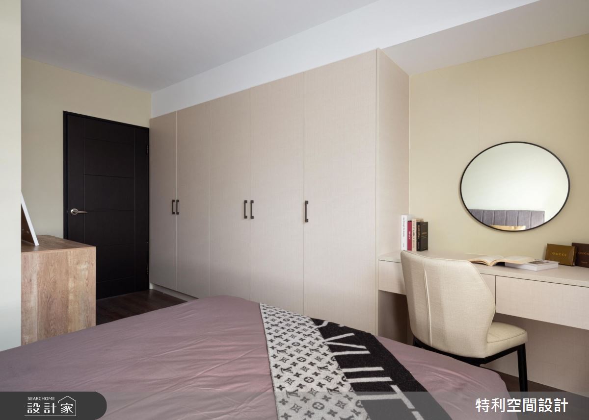 35坪新成屋(5年以下)＿現代美式風臥室案例圖片＿特利空間設計＿特利_01之7