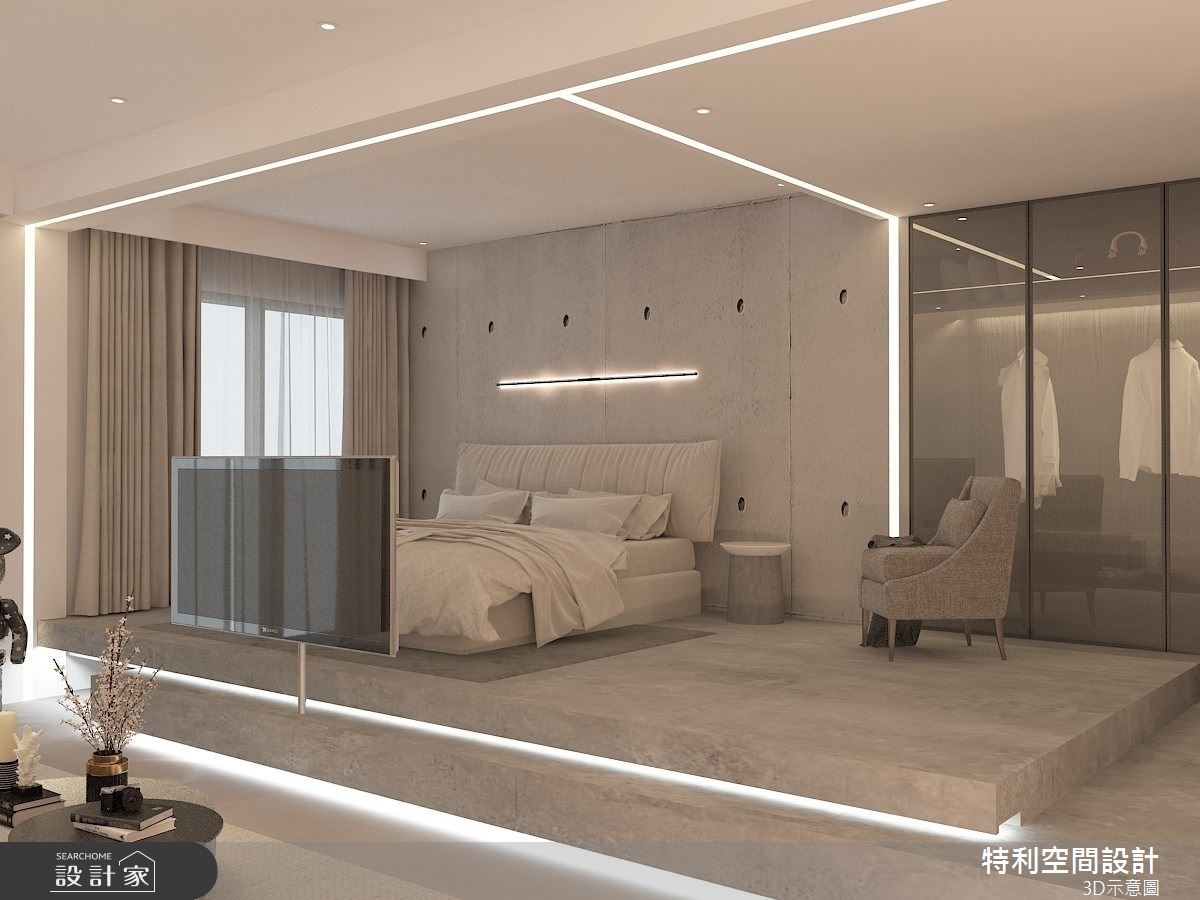 14坪預售屋＿現代風臥室案例圖片＿特利空間設計＿特利_02之3