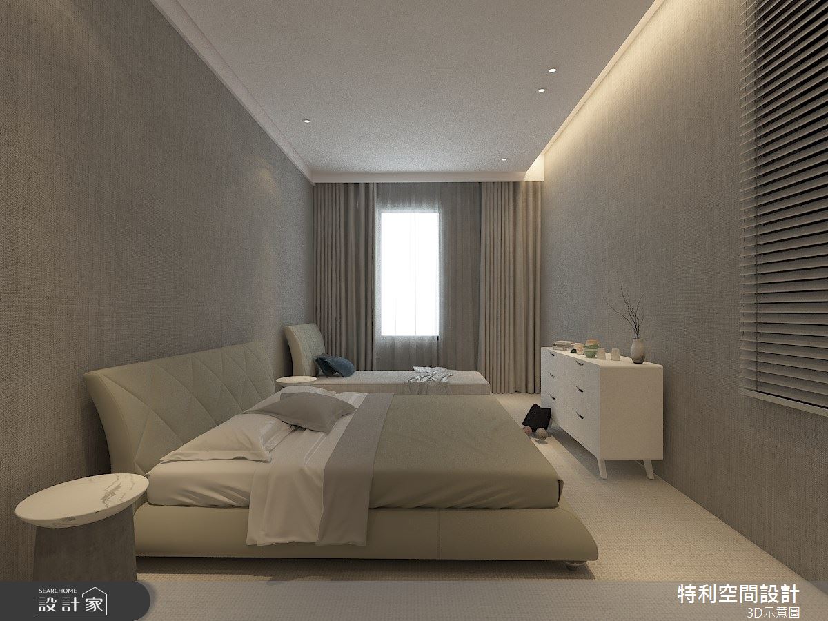 38坪預售屋＿現代風臥室案例圖片＿特利空間設計＿特利_11之10