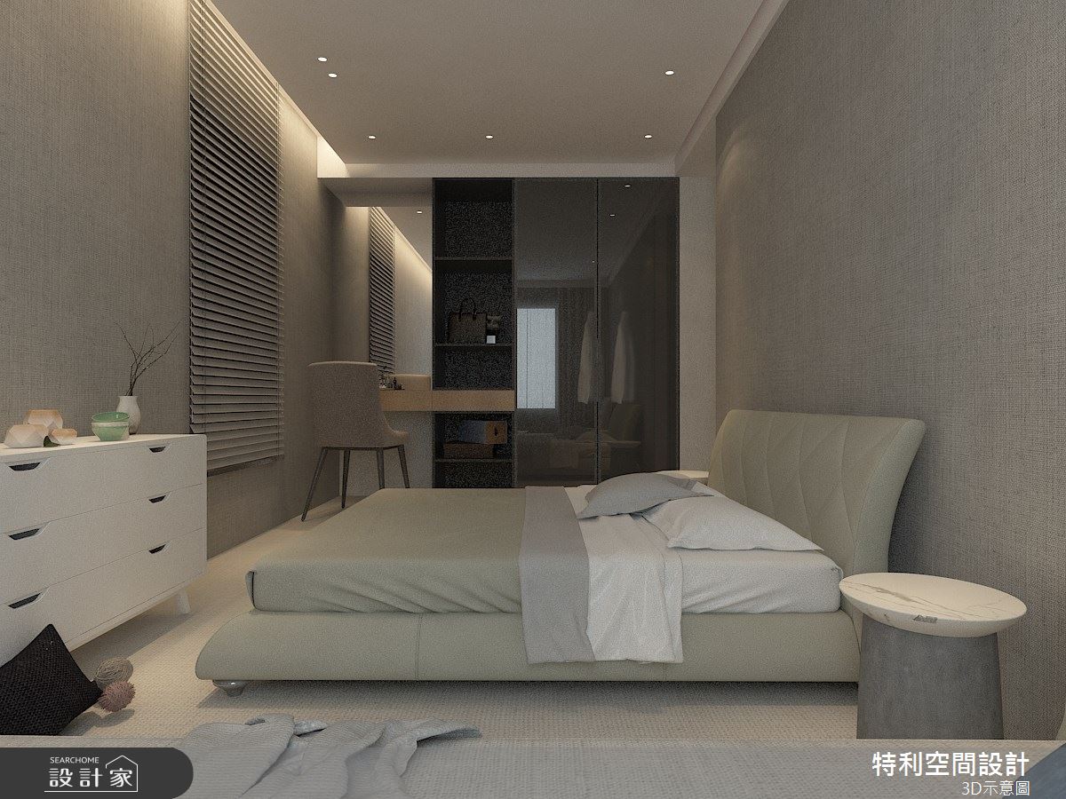 38坪預售屋＿現代風臥室案例圖片＿特利空間設計＿特利_11之11