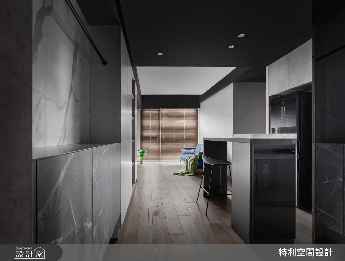 18坪新成屋(5年以下)＿現代風客廳餐廳中島案例圖片＿特利空間設計＿特利_16之7
