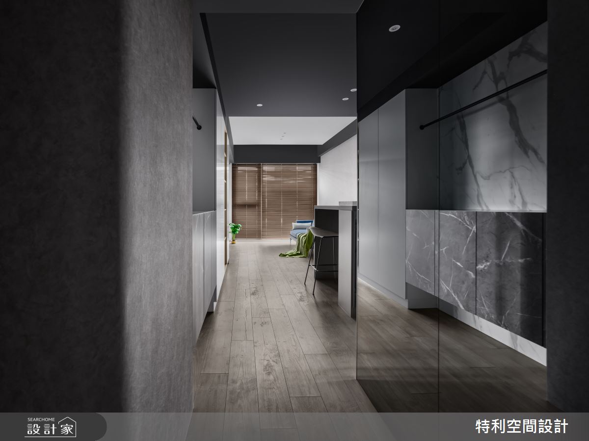 18坪新成屋(5年以下)＿現代風玄關客廳案例圖片＿特利空間設計＿特利_16之8