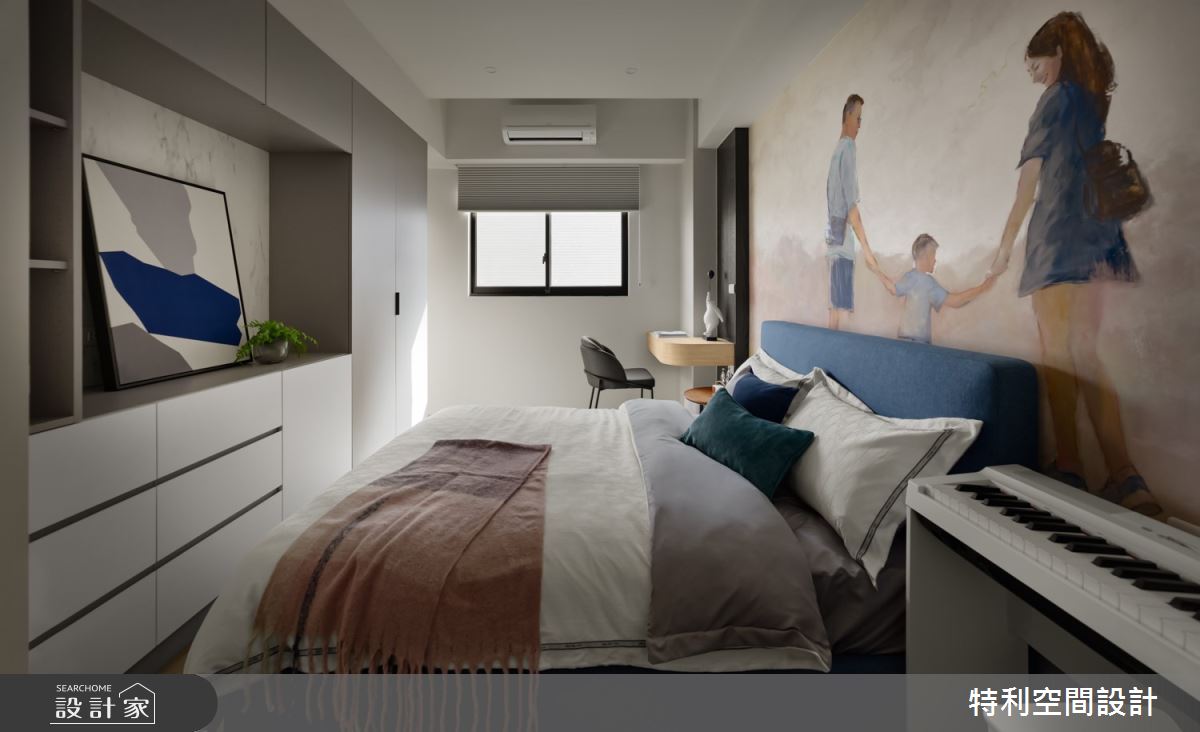 122坪新成屋(5年以下)＿現代風臥室案例圖片＿特利空間設計＿特利_17之15