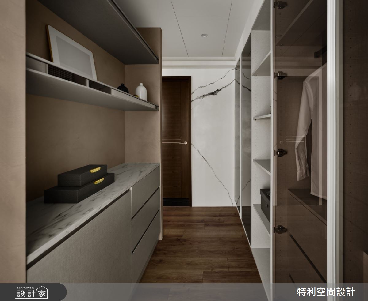 122坪新成屋(5年以下)＿現代風更衣間案例圖片＿特利空間設計＿特利_17之12