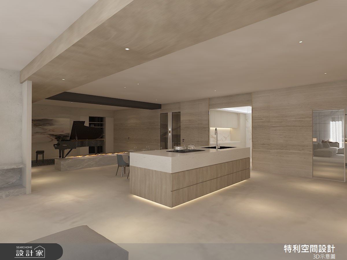 116坪毛胚屋＿義式極簡風中島案例圖片＿特利空間設計＿特利_20之4