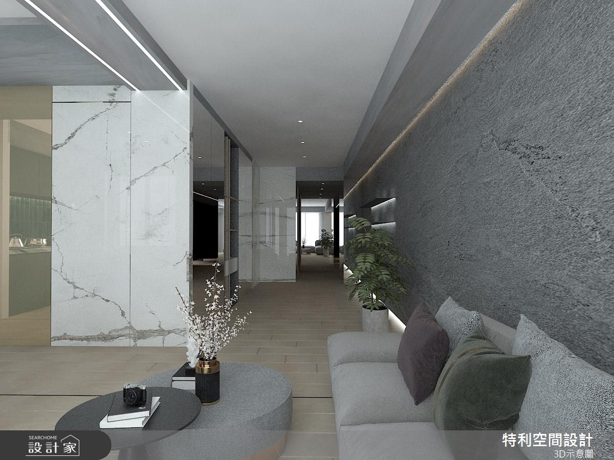 25坪預售屋＿現代風客廳案例圖片＿特利空間設計＿特利_21之5