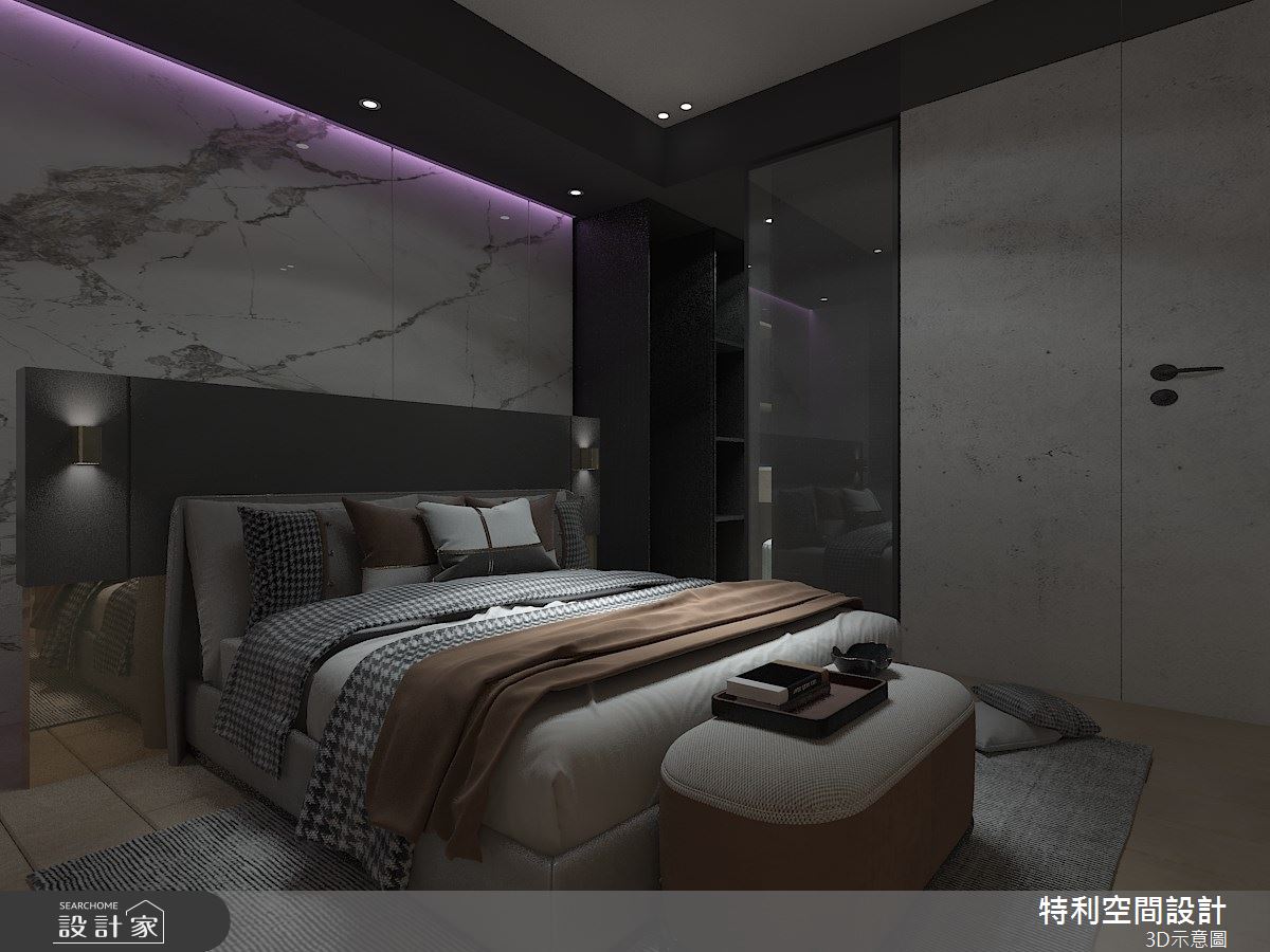 25坪新成屋(5年以下)＿現代風臥室案例圖片＿特利空間設計＿特利_22之6