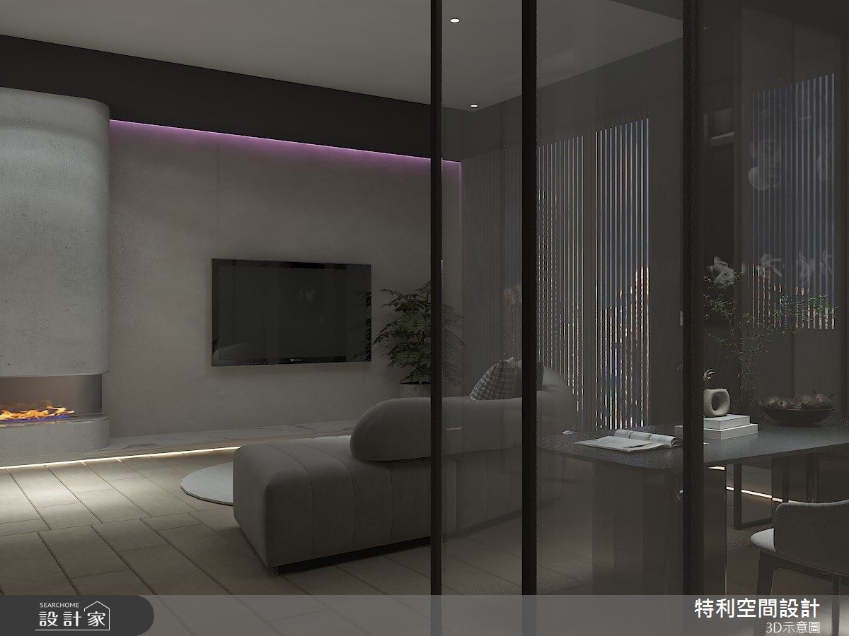 25坪新成屋(5年以下)＿現代風客廳餐廳案例圖片＿特利空間設計＿特利_22之3
