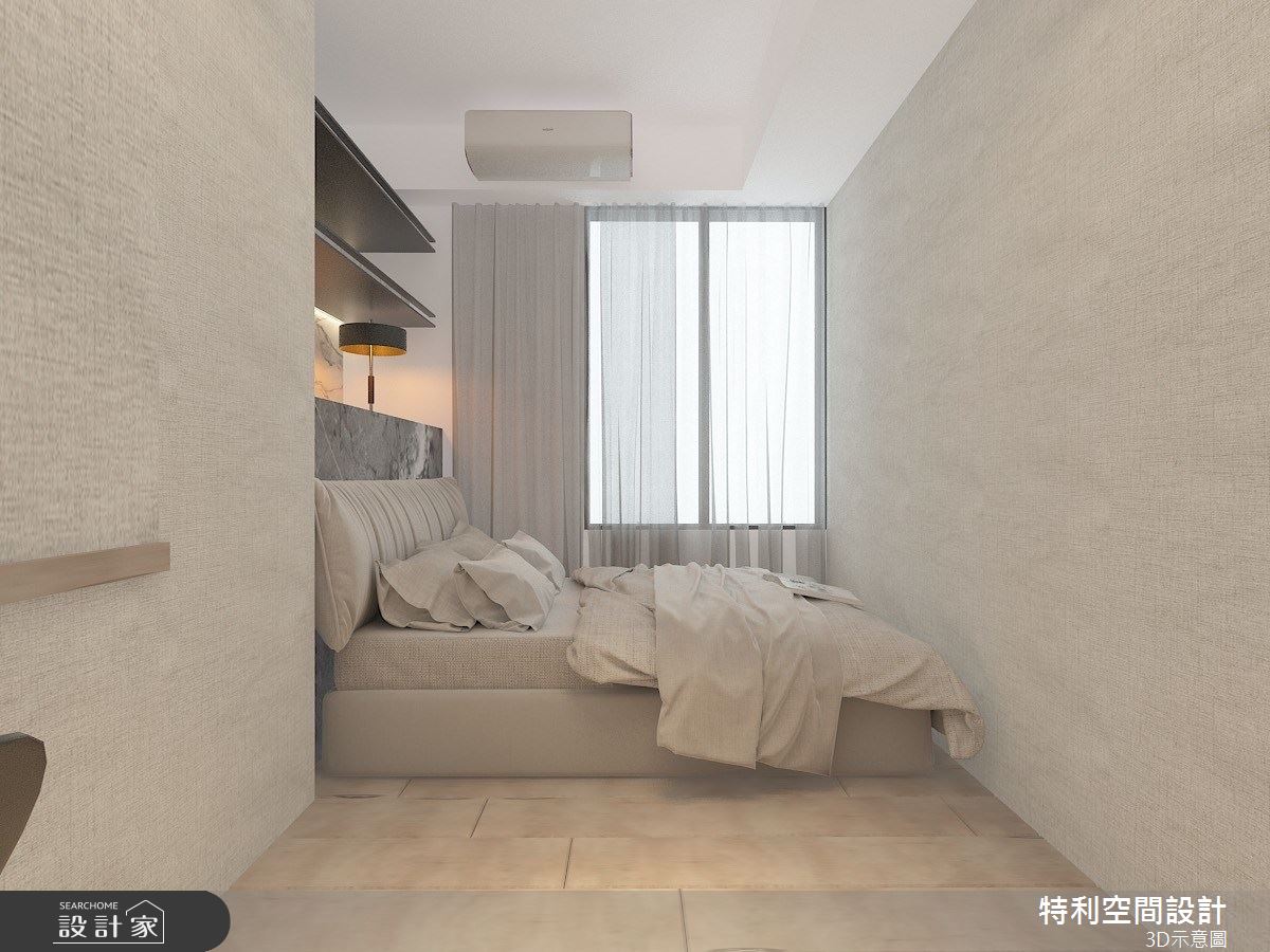 28坪新成屋(5年以下)＿現代風臥室案例圖片＿特利空間設計＿特利_24之12