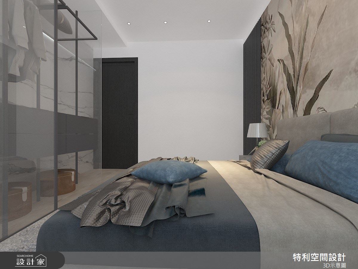 28坪新成屋(5年以下)＿現代風臥室案例圖片＿特利空間設計＿特利_24之11