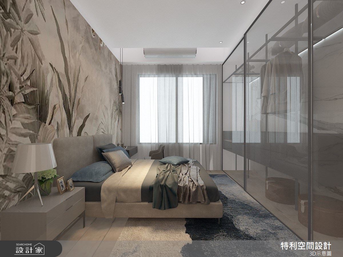 28坪新成屋(5年以下)＿現代風臥室案例圖片＿特利空間設計＿特利_24之9