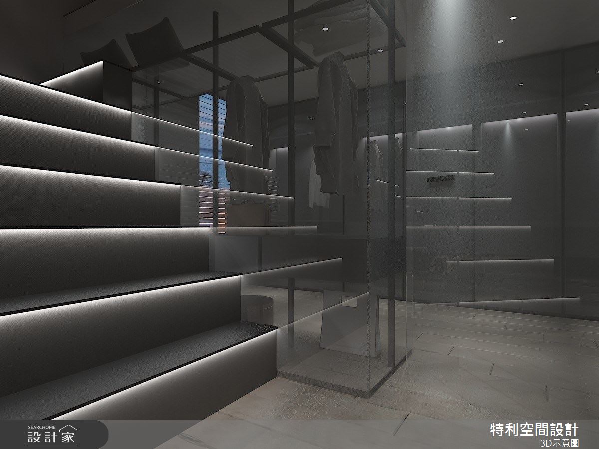 28坪預售屋＿現代風更衣間案例圖片＿特利空間設計＿特利_26之11