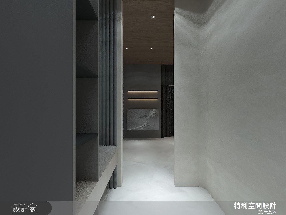 28坪預售屋＿現代風玄關案例圖片＿特利空間設計＿特利_26之4