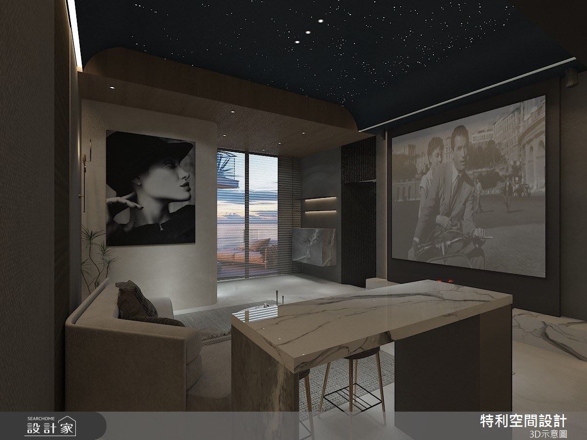 28坪預售屋＿現代風客廳餐廳案例圖片＿特利空間設計＿特利_26之3