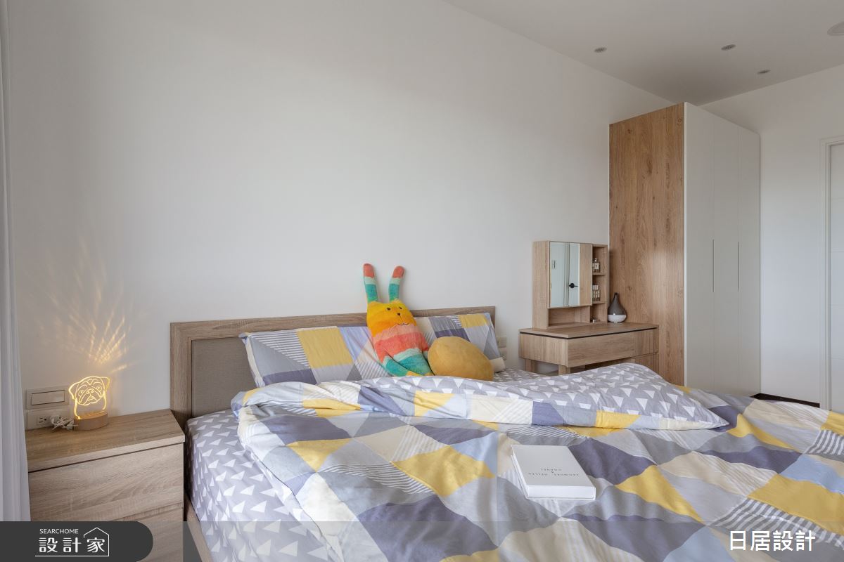 15坪新成屋(5年以下)＿日式無印風臥室案例圖片＿日居設計＿日居_溫潤之12