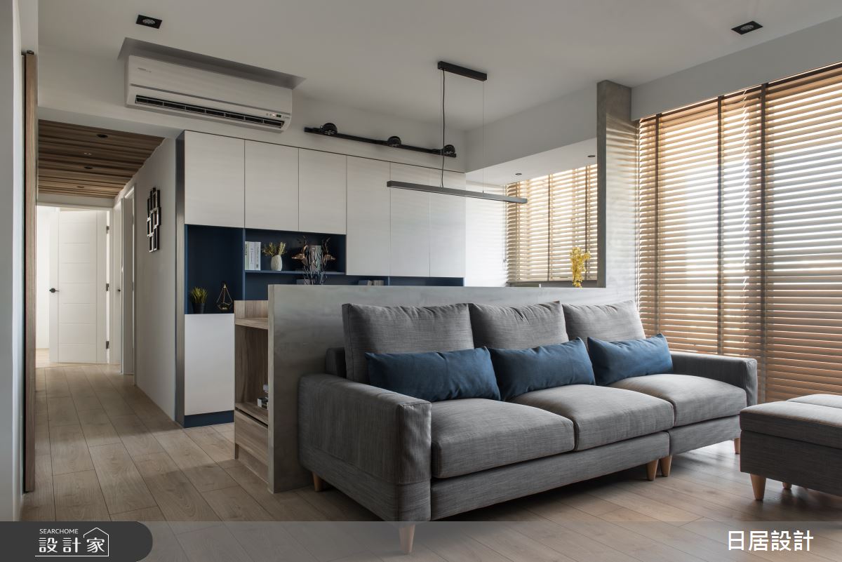 29坪新成屋(5年以下)＿混搭風客廳書房案例圖片＿日居設計＿日居_紳士之10