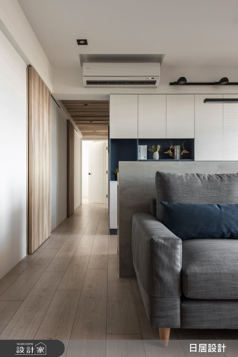 29坪新成屋(5年以下)＿混搭風客廳案例圖片＿日居設計＿日居_紳士之11
