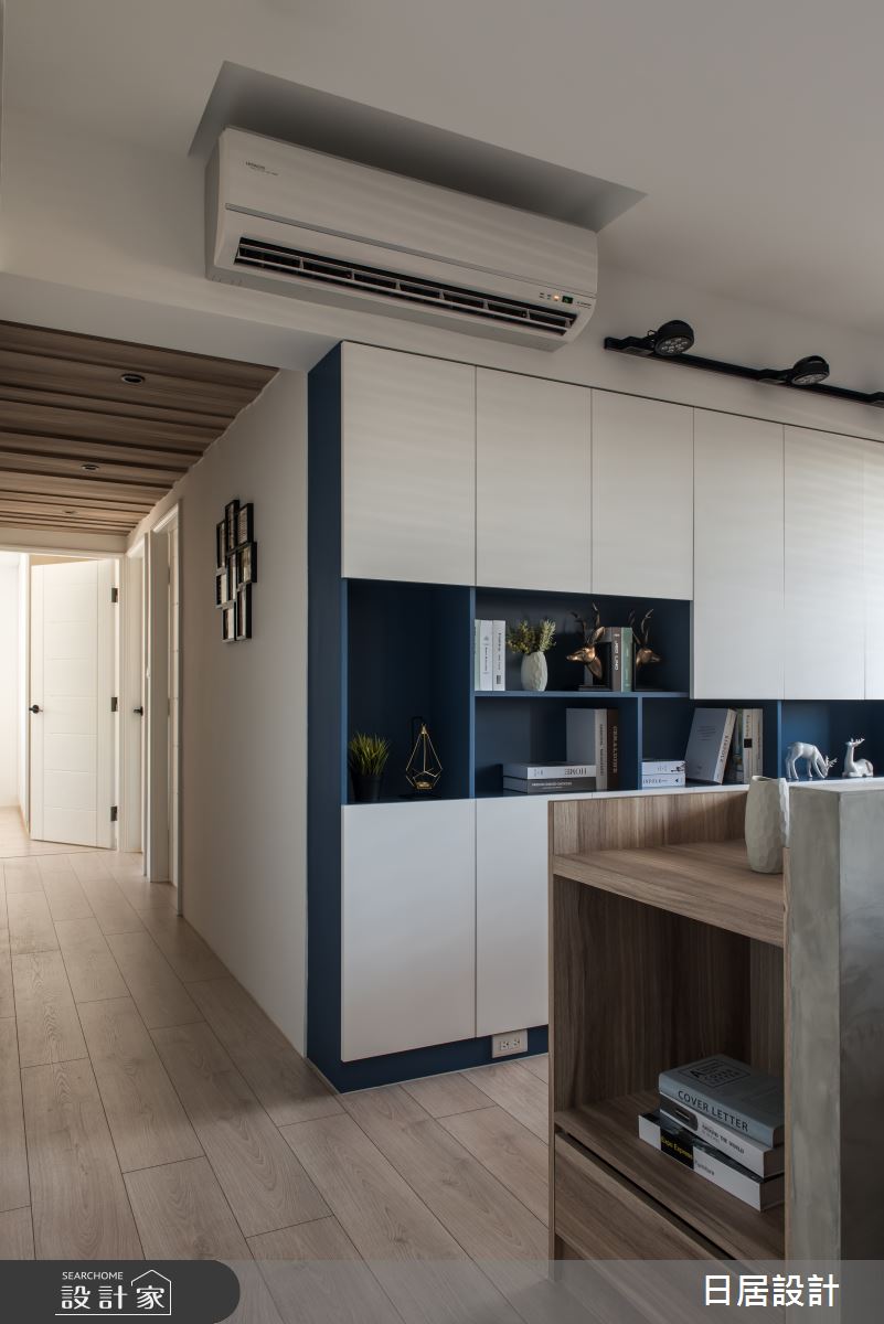 29坪新成屋(5年以下)＿混搭風書房案例圖片＿日居設計＿日居_紳士之17
