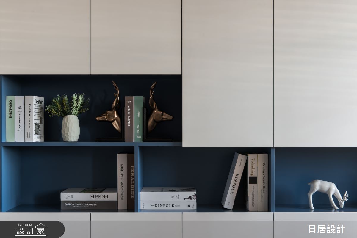 29坪新成屋(5年以下)＿混搭風書房案例圖片＿日居設計＿日居_紳士之21