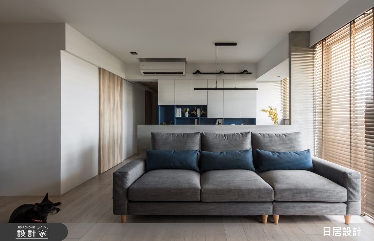 29坪新成屋(5年以下)＿混搭風客廳案例圖片＿日居設計＿日居_紳士之13