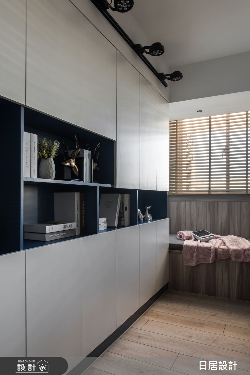 29坪新成屋(5年以下)＿混搭風書房案例圖片＿日居設計＿日居_紳士之24