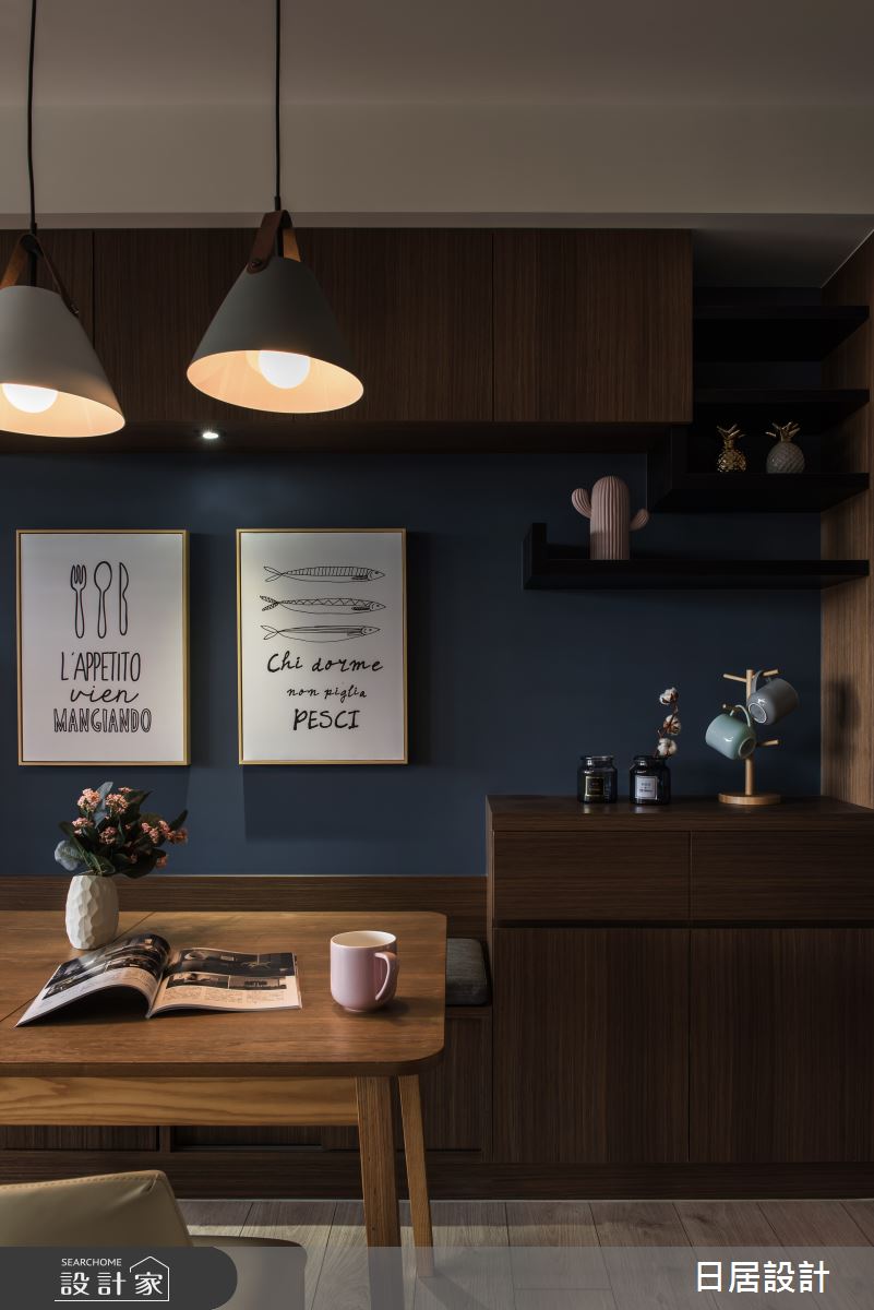 29坪新成屋(5年以下)＿混搭風餐廳案例圖片＿日居設計＿日居_紳士之38