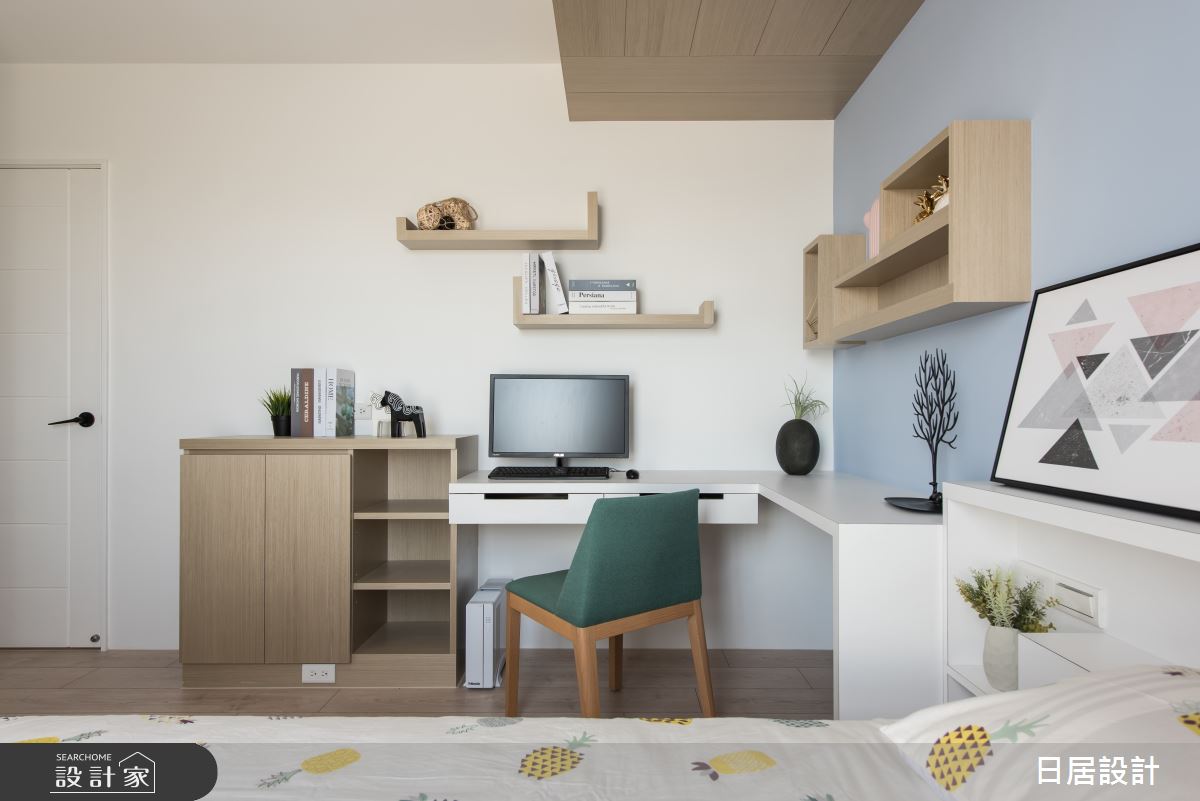 29坪新成屋(5年以下)＿混搭風客房案例圖片＿日居設計＿日居_紳士之50