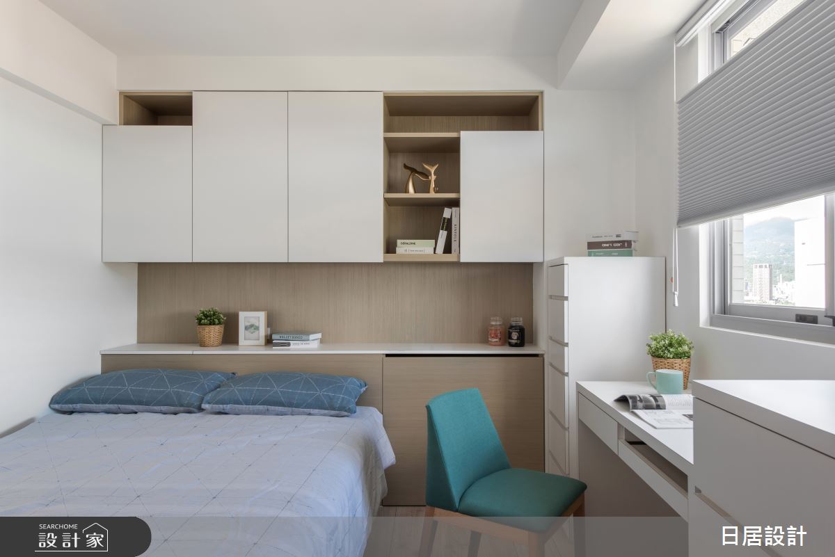 29坪新成屋(5年以下)＿混搭風臥室案例圖片＿日居設計＿日居_紳士之54