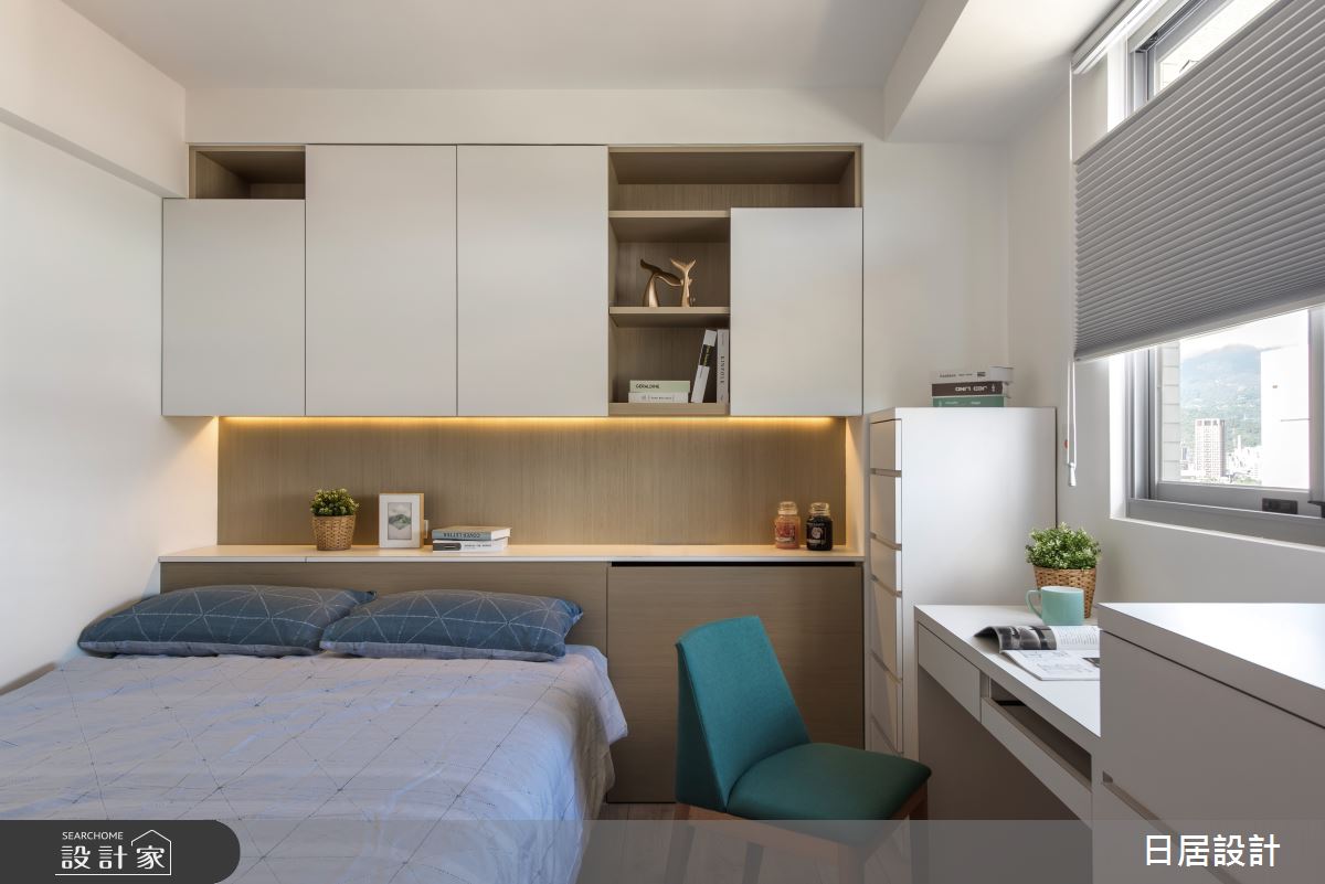 29坪新成屋(5年以下)＿混搭風臥室案例圖片＿日居設計＿日居_紳士之55