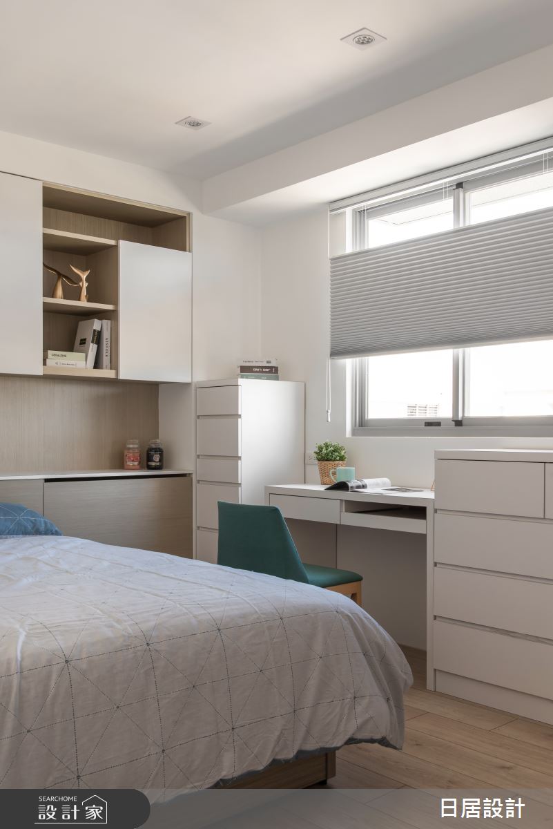 29坪新成屋(5年以下)＿混搭風臥室案例圖片＿日居設計＿日居_紳士之59