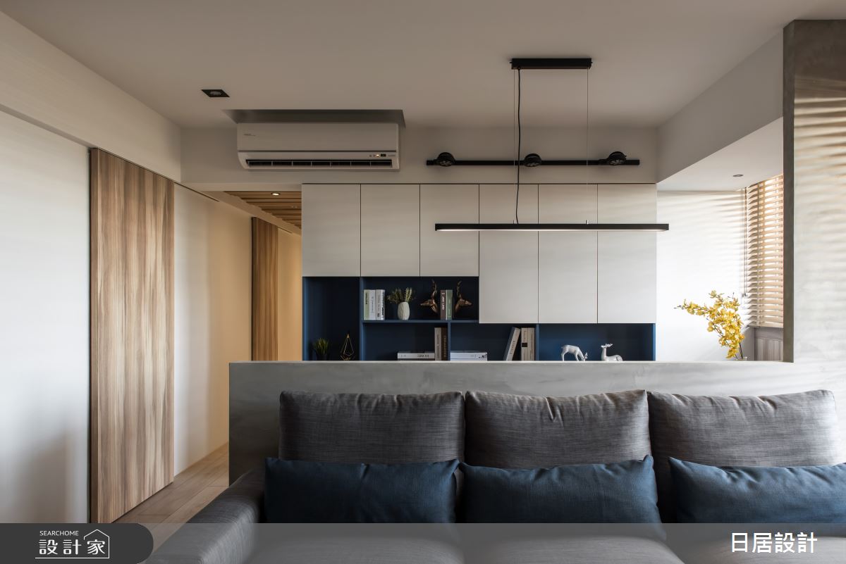 29坪新成屋(5年以下)＿混搭風客廳書房案例圖片＿日居設計＿日居_紳士之20