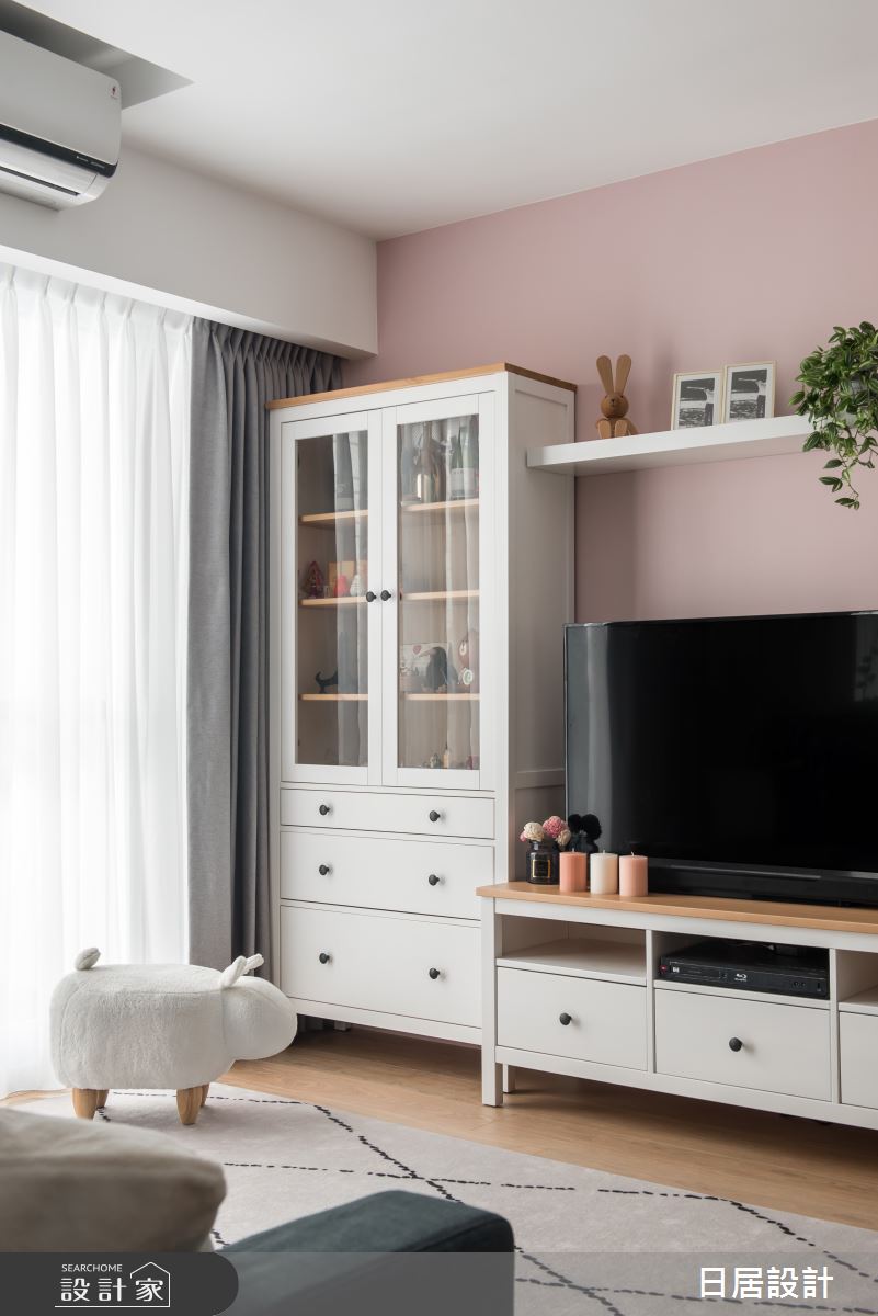 24坪老屋(31~40年)＿混搭風客廳案例圖片＿日居設計＿日居_故事書之2