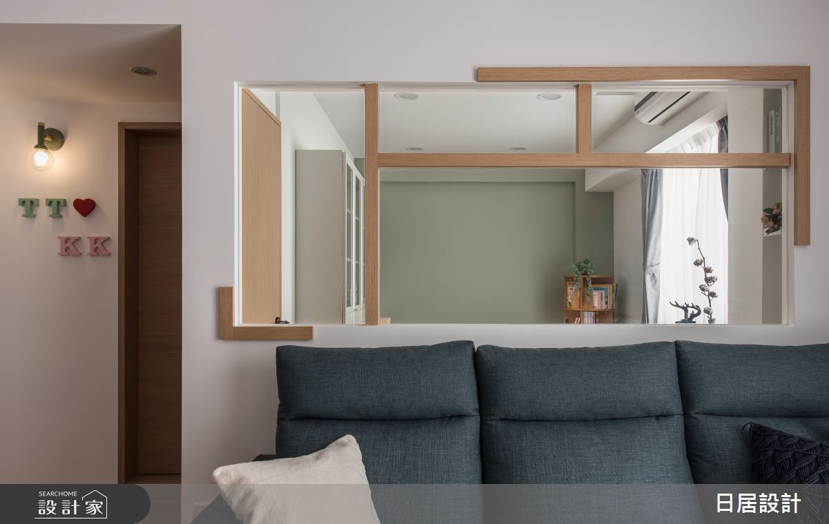 24坪老屋(31~40年)＿混搭風客廳案例圖片＿日居設計＿日居_故事書之12