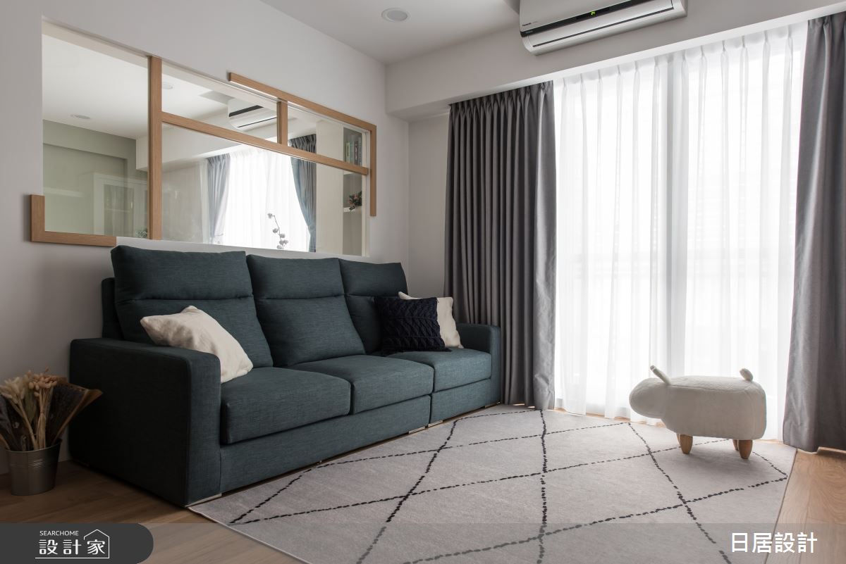 24坪老屋(31~40年)＿混搭風客廳案例圖片＿日居設計＿日居_故事書之10